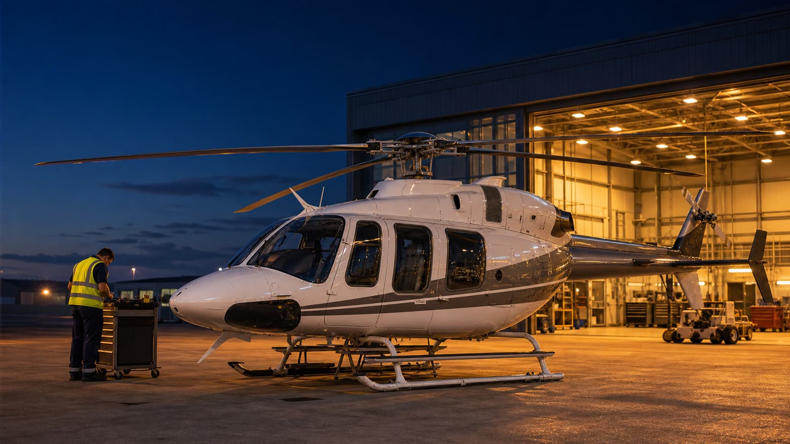 Bell Helicopter maintenance capability